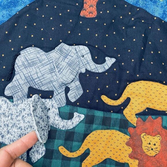 Noah’s Ark Graphic Vest Handmade 3D Lightweight Womens Large/XLarge - Picture 8 of 12